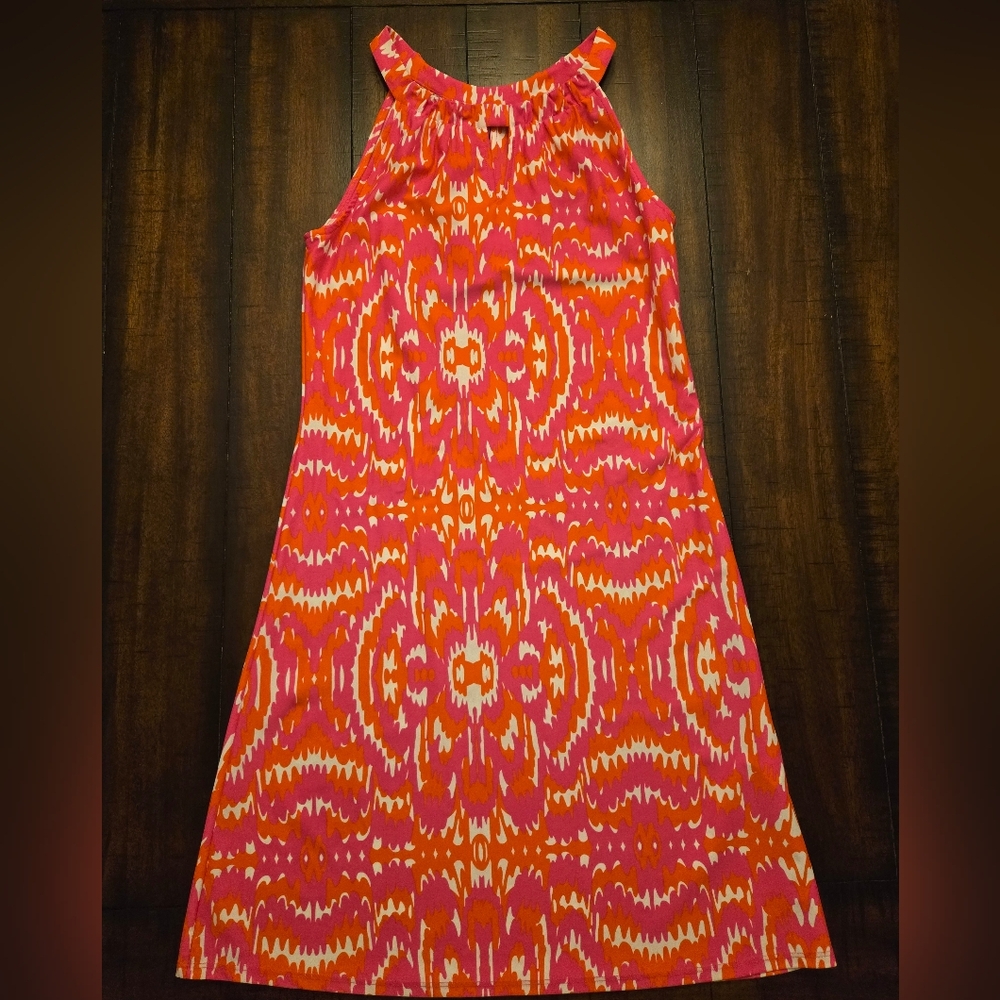 Jude Connally Lisa Halter Key Hole Dress